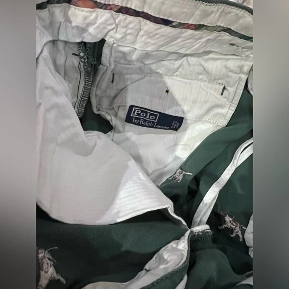 Polo twill dog embroidered pants NWOT - Picture 3 of 5